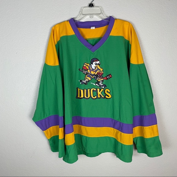 Other - Vintage Mighty Ducks Banks Jersey Size XL